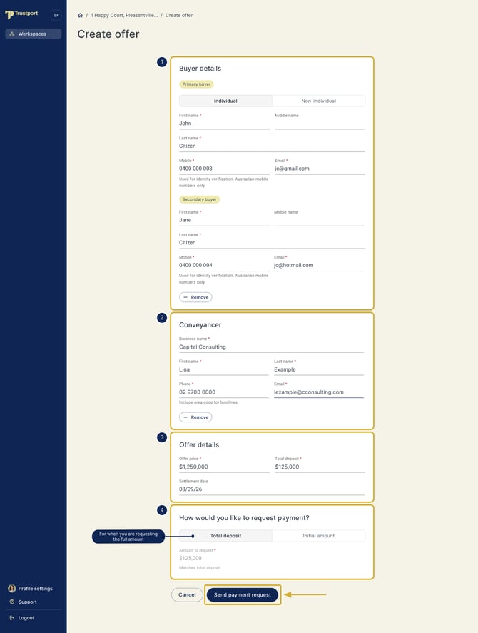 Offer-full-filled out